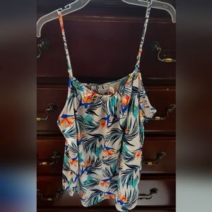 2/$5 Tropical Tank Top